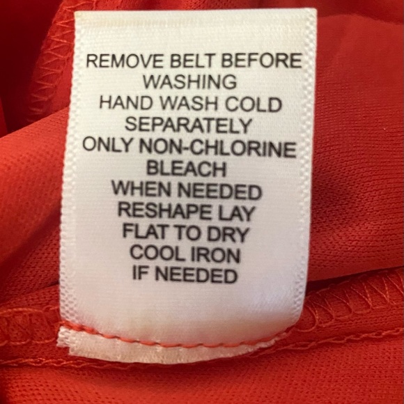 π΅ Trixxi Lace High Low Strapless Summer Dress Coral/Pink/Orange Size L Junior - Picture 4 of 10